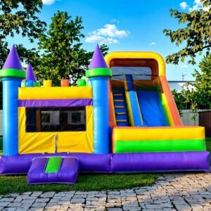 Commercial Playground Backyard Parties Bouncy Castle Combo with Slide