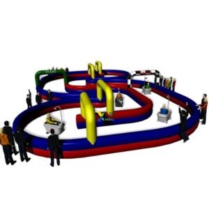 Inflatable Soft Play Race Track