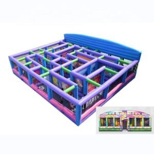 Inflatable Labyrinth Maze Fun House