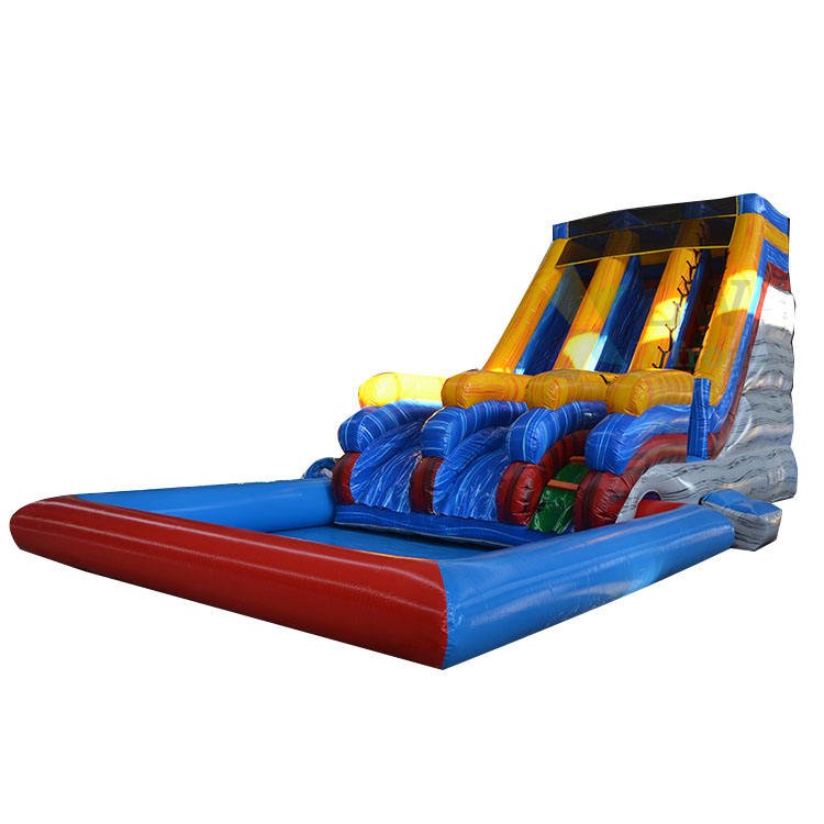 Inflatable water slide product