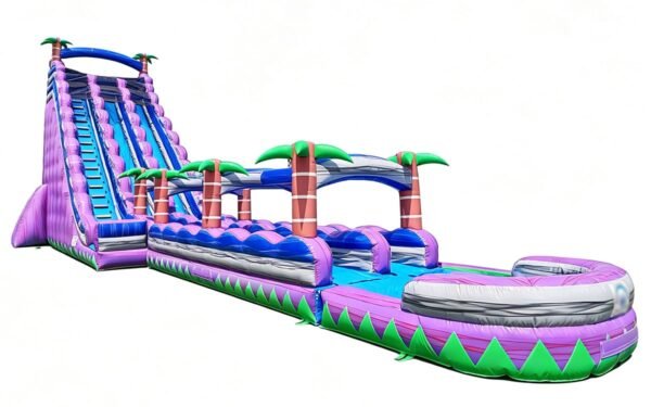Inflatable water slide product
